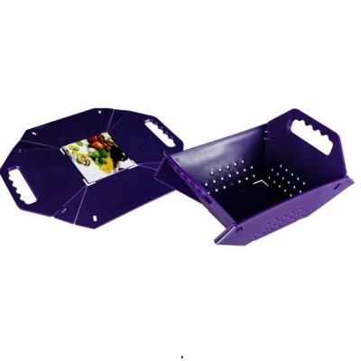 Mini Foldable Plastic Basket for Fruit and Vegetable