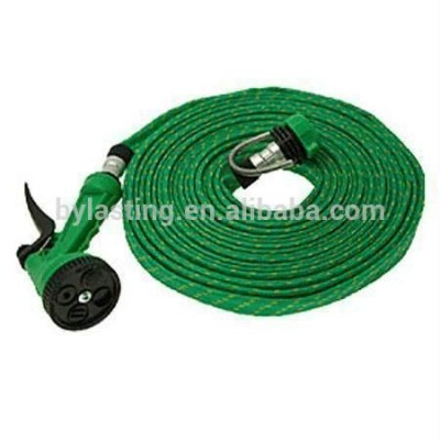 25FT Expanding Garden Car Wash Water Hose Pipe W/Spray Nozzle