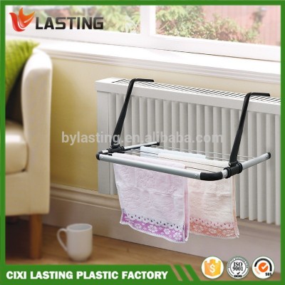 New Foldable Aluminum plastic folding clothes drying rack