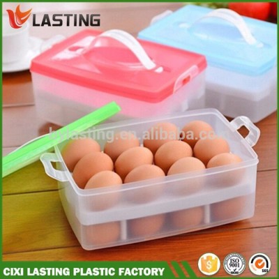 Egg Storage Box Refrigerator Crisper Multi-function Storage Organizer