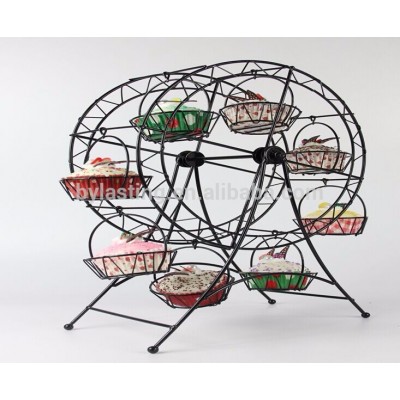 Cupcake Holder Ferris Wheel Style Decorative Centerpiece New