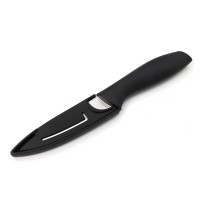 Fruit Vegetable Tools Plastic Paring Knife with Plastic Cover